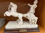 Santini beeldje Italië BIGA, souvenir Romeinse strijdwagen, Ophalen of Verzenden, Dier, Zo goed als nieuw