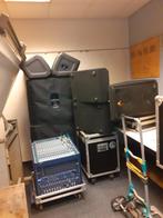Complete geluidsset te koop, Muziek en Instrumenten, Ophalen, Zo goed als nieuw, 1000 watt of meer, P.A.