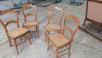 4 eetkamerstoelen, Ophalen of Verzenden, Zo goed als nieuw, Overige kleuren, Vier