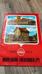 Modelbaan spoor HO+N boek Kibri 1969-1970 minitrix, Verzamelen, Spoorwegen en Tramwegen, Ophalen of Verzenden, Zo goed als nieuw