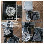 Tw  dames horloge, Sieraden, Tassen en Uiterlijk, Horloges | Dames, Ophalen of Verzenden, Zo goed als nieuw, Leer, Overige merken