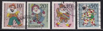 3646 - Berlijn michel 373/376 gestempeld , Marionetten beschikbaar voor biedingen