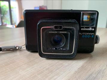Minolta Autopak 600-X analoge camera met film beschikbaar voor biedingen