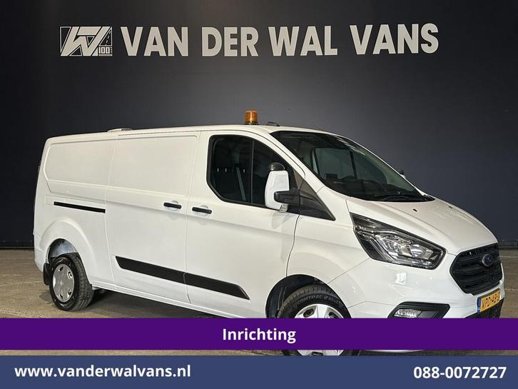 Ford Transit Custom 2.0 TDCI 130pk Inrichting L2H1 Euro6 Air, Auto's, Bestelauto's, Bedrijf, Te koop, ABS, Achteruitrijcamera
