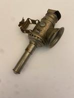 Antieke Fietslamp - Vroege 20e Eeuw Metaal Patina Decoratief, Antiek en Kunst, Antiek | Lampen, Ophalen of Verzenden