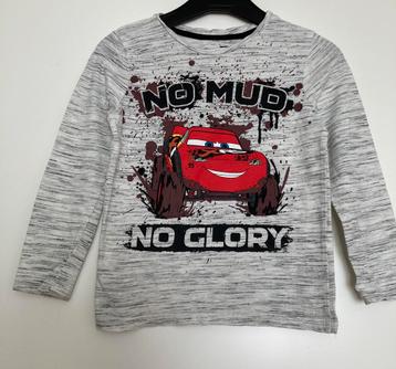 Nette auto cars Disney grijs longsleeve maat 110 C&A beschikbaar voor biedingen
