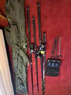 Complete Karpervis Set - Hengel, Molen, Lijn & Accessoires, Ophalen, Gebruikt, Complete set