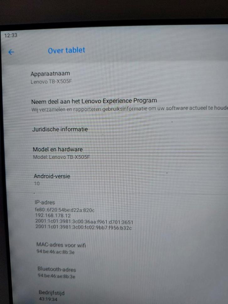 Lenovo M10 tablet, Computers en Software, Windows Laptops, 15 inch, 2 tot 3 Ghz, Ophalen of Verzenden