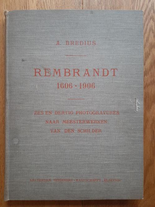Rembrandt 1606-1906, Antiek en Kunst, Antiek | Boeken en Bijbels, Ophalen of Verzenden