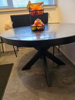 Eettafel Mangohout, Huis en Inrichting, 200 cm of meer, Zo goed als nieuw, Rechthoekig, 50 tot 100 cm