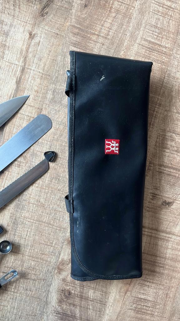 Zwilling Messen Set, Huis en Inrichting, Keuken | Bestek, Gebruikt, Bestekset, Rvs of Chroom, Ophalen of Verzenden