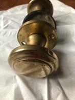 Koperen deurkruk, Doe-het-zelf en Verbouw, Ophalen, Gebruikt, Koper of Messing, Klink of Kruk