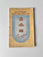 Koopmans Meelfabrieken N.Y RECEPTEN, Ophalen of Verzenden, Gelezen