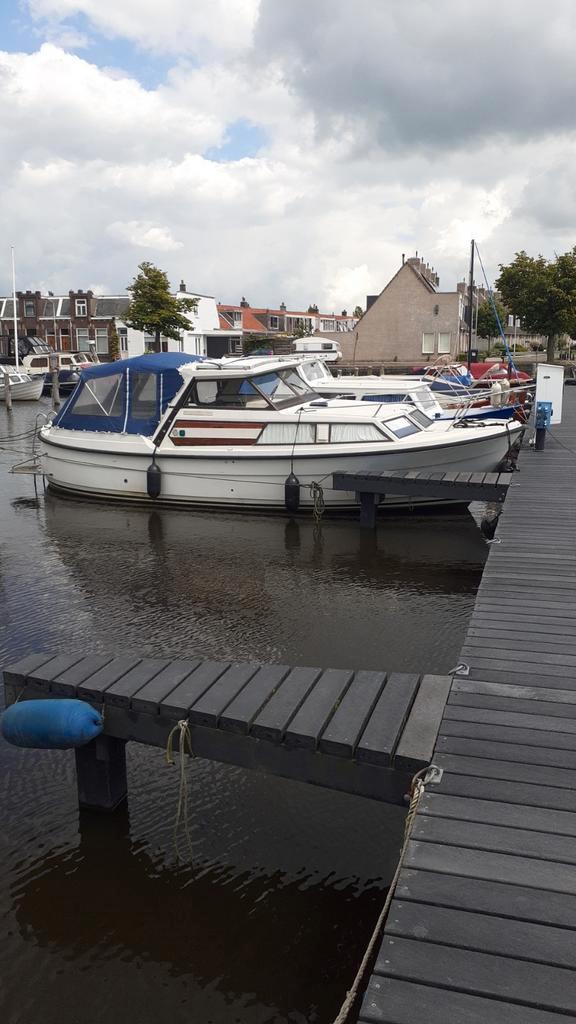 Noorse spitsgatter tresfjord 28, Watersport en Boten, Motorboten en Motorjachten, Zo goed als nieuw, Polyester, 6 tot 9 meter