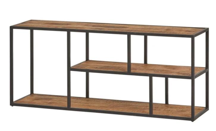 TV Dressoir / Meubel | Mangohout | 140cm | PRIJSPAKKER !, Huis en Inrichting, Kasten | Televisiemeubels, Nieuw, Minder dan 100 cm