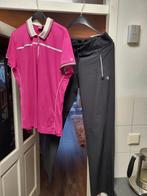Travel broek en shirt  set  Sjeng sport, Ophalen of Verzenden, Zo goed als nieuw, Zwart, Lang