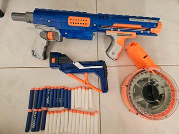 NERF Raider CS-35 + Retaliator  complete bundel met magazijn beschikbaar voor biedingen