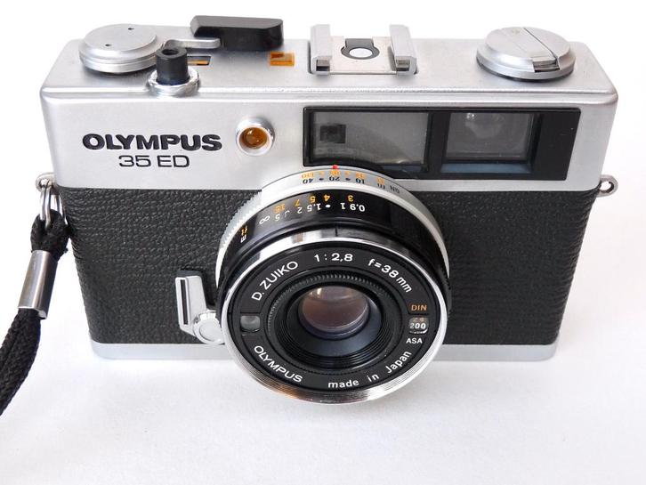 Olympus 35 ED kleinbeeld rangefinder camera., Audio, Tv en Foto, Fotocamera's Analoog, Zo goed als nieuw, Compact, Olympus, Ophalen of Verzenden