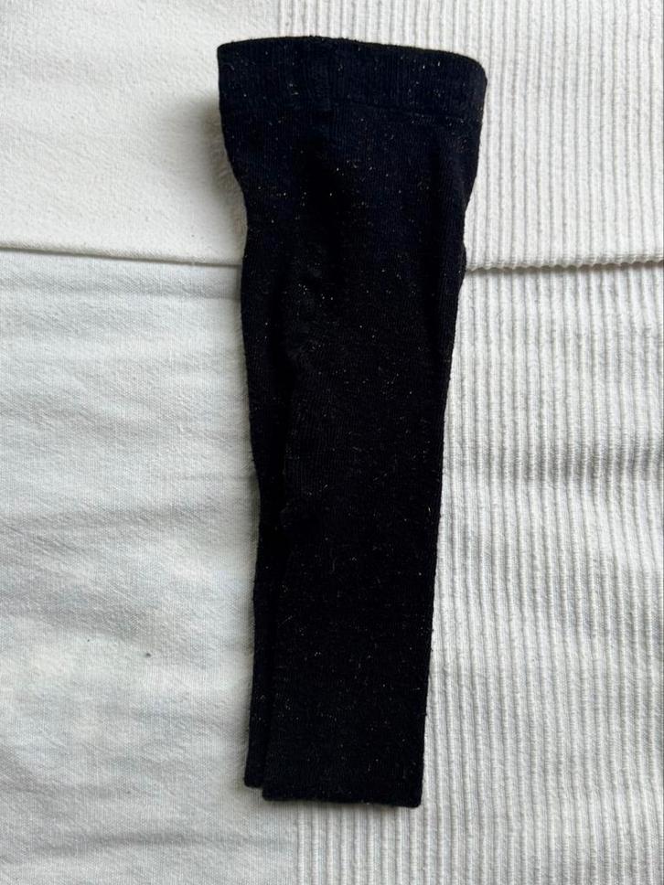 Zwarte met goude glinster maillot maat 116-122 ZGAN, Kinderen en Baby's, Kinderkleding | Maat 122, Zo goed als nieuw, Meisje, Overige typen