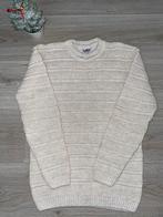 Milas trui - Beige/Cream gestreept - Maat M, Kleding | Heren, Truien en Vesten, Ophalen of Verzenden, Zo goed als nieuw, Maat 48/50 (M)