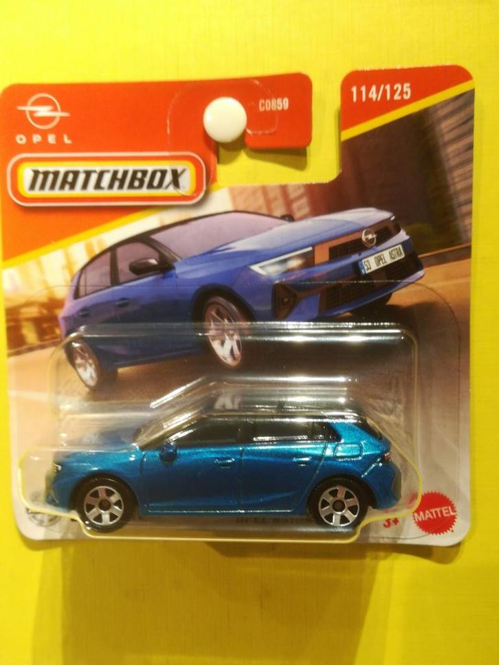 Opel Astra Matchbox 114/125 2025, Hobby en Vrije tijd, Modelauto's | Overige schalen, Nieuw, Auto, Ophalen of Verzenden