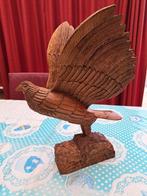 houtsnijwerk afb vogel, Ophalen of Verzenden