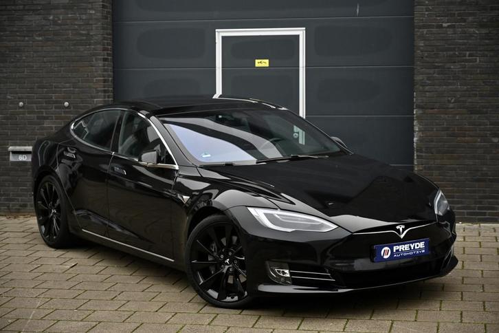 Tesla Model S 100D S 100D 21' inch, 131k nieuw, VOL!, Auto's, Tesla, Bedrijf, Te koop, Model S, 4x4, ABS, Achteruitrijcamera, Airbags