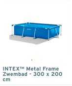 Intex zwembad 2 x 3 meter, 200 tot 400 cm, Rechthoekig, Ophalen of Verzenden, Opzetzwembad