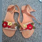 Sandalen maat 39, Bruin, Zo goed als nieuw, Sandalen of Muiltjes, Ophalen of Verzenden