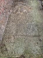 GRATIS - Grind tegels - 50 stuks ongeveer - Kan per stuk, Tuin en Terras, Ophalen, Gebruikt, 10 m² of meer, Grind