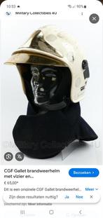 Brandweer helm, Ophalen