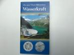 Oostenrijk 2003 Wasserkraft 5 euro zilver, Oostenrijk, Setje, Zilver, Ophalen of Verzenden