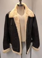 Heren pilotenjas lammy coat - maat XXL - lamsleer lamsvacht, Ophalen of Verzenden, Gedragen, Overige maten, Bruin