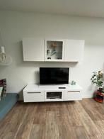tv meubel met bovenkasten, 150 tot 200 cm, Minder dan 100 cm, 25 tot 50 cm, Modern retro