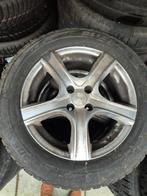 Winterset aluminium velg 205x60x16". 6.5JX16H2 goede staat, 16 inch, Banden en Velgen, 205 mm, Winterbanden