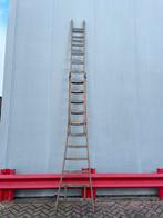 Retro schilders ladder, Doe-het-zelf en Verbouw, Ladders en Trappen, Ladder, Gebruikt, Opvouwbaar of Inschuifbaar, 4 meter of meer