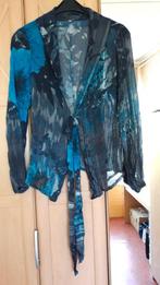 Leuk knoop blousje/vestje - mt 36, Ophalen of Verzenden, Zo goed als nieuw, Maat 36 (S), Blauw