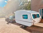 Kema Kolibri oldtimer caravan vintage 1964, Caravans en Kamperen, Caravans, Overige merken, Tot en met 4, Tot 500 kg, Particulier