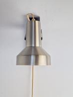 Vintage Hala design wandlamp spot opbouw chrome verstelbaar, Gebruikt, Ophalen of Verzenden, Metaal, Vintage mid century
