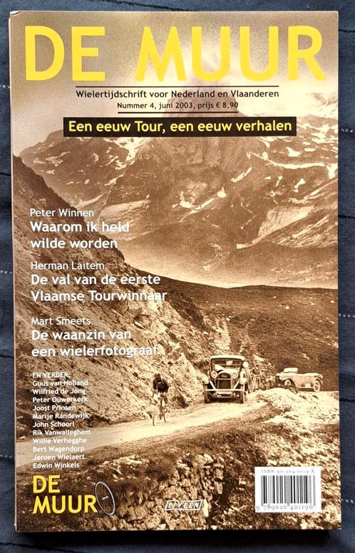De Muur 5 - oktober 2003 - wielerliefhebbers, Boeken, Sportboeken, Nieuw, Lopen en Fietsen, Ophalen of Verzenden