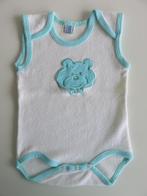 De Bijenkorf blauwgroen badstof rompertje bob beer mt 62/68, Nacht- of Onderkleding, Gebruikt, De bijenkorf, Jongetje of Meisje
