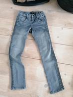 Stoere skinny van LMTD / Name It. Grijs, maat 134, Broek, Ophalen of Verzenden, Zo goed als nieuw, Name IT