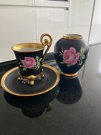 J.K.W  Carlsbad Wien kop & schotel en vaasje Vintage, Ophalen of Verzenden