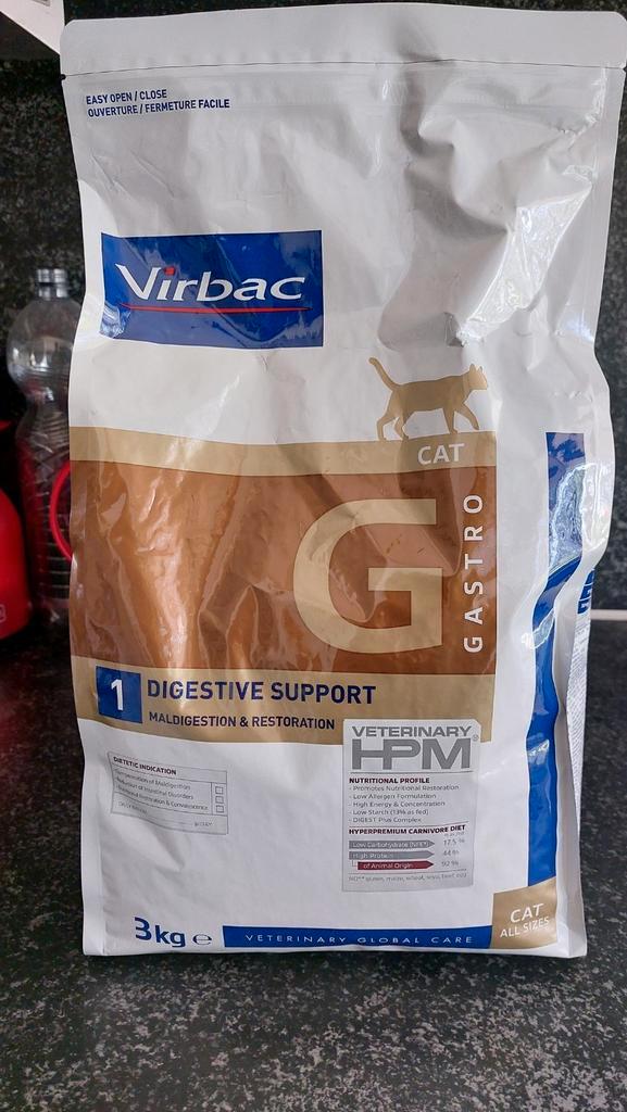 3 kg Virbac Vet Veterinary HPM Cat Digestive €34 incl verzen, Dieren en Toebehoren, Dierenvoeding, Kat, Ophalen of Verzenden