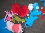 Te koop: 9 knuffels, Kinderen en Baby's, Speelgoed | Knuffels en Pluche, Ophalen of Verzenden, Zo goed als nieuw, Overige typen