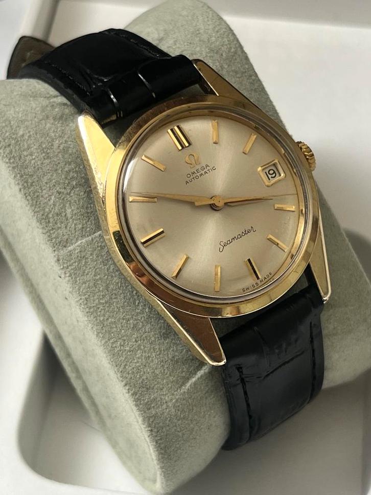 Omega Seamaster Ref 14701 Goldcap Automaat, Sieraden, Tassen en Uiterlijk, Horloges | Antiek, Polshorloge, Omega, Goud, 1960 of later
