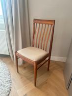 3 Deense design Bramin eetkamerstoelen, Huis en Inrichting, Stoelen, Ophalen, Gebruikt, Vintage Deens design, Hout