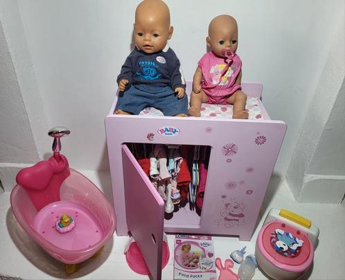 Veel Babyborn spulletjes, Kinderen en Baby's, Speelgoed | Poppen, Zo goed als nieuw, Babypop, Ophalen of Verzenden