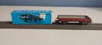 Marklin 4503: laagboordwagon in donkerblauwe OVP, Wisselstroom, Gebruikt, Wagon, Ophalen of Verzenden
