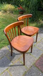 Antieke kloosterstoelen 4x, Antiek en Kunst, Antiek | Meubels | Stoelen en Banken, Ophalen